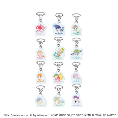 『A3!×Sanrio characters』めじるしチャーム01/S&S コンプリートセット(全12種)(ミニキャライラスト)